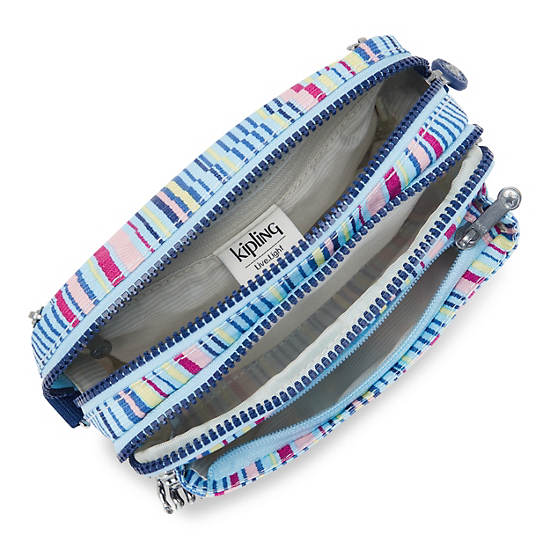 Bolsos Cruzados Kipling Abanu Multi Printed Convertible Azules Multicolor | MX 1032YX